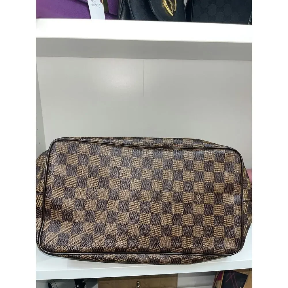Louis Vuitton Damier Ebene Canvas Iena MM Tote Bag